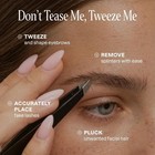 Cliganic Professional Eyebrow Tweezers Slant Tip - Precision For Men   Women  St