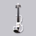 4 String Electric Viola 16 Inch Silent Viola Kit Ebony Parts For Student adult