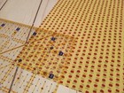 Vintage Miniature Country Kitchen Apple Print Fabric Dollhouse Small Print 6 X 9