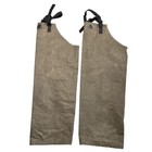 Turtleskin Snakearmor Snake Chaps Gaiters Mens Inseam 30-32 Brown Hunting