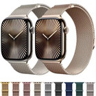 Milanese Metal Mesh Magnetic Strap For Apple Watch Ultra   Series 4-11