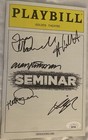 Alan Rickman D 2016 Signed Playbill Full Jsa Loa Letter Jerry O   connell  3 More 