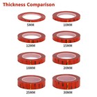 Double Sided Tape Heavy Duty Adhesive Strong Sticky Mounting Roll 5mm-50mm Wide