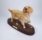 Beswick Matte Golden Retriever  the Retriever  Figurine On Ceramic Base Plinth