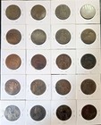 Lot Of 80 Pre-decimal British Pennies 1861-1922 Good Dates Dark Color No Damage