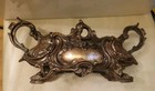 Vintage Art Nouveau French Jardiniere Brass Rococo Planter 
