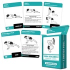 2 Pack Yoga Pose Exercise Cards Volume 1   2 - 2 5 X 3 5 Inches  Teal