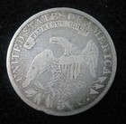 1829 7 Capped Bust Half Dollar   9 Over 7   Neat    5444