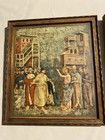 Vintage Framed Religious Renaissance Style Art Prints Of St Francis 