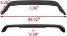 Black Rear Trunk Spoiler Wing Compatible With Honda Civic Si 2door 1996-2000