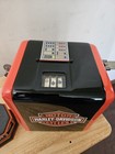 1933 Mills 5c Vest Pocket Antique Slot Machine With Harley Davidson Coin Bank