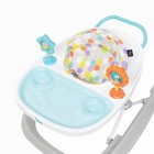 Smart Steps Baby Trend Dine N  Play 3-in-1 Feeding Walker Hexagon Dots Baby