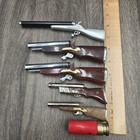 Lot Of 5 Shotgun Replica Novelty Lighters W Shotgun Shell Lighter Collectible