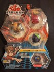 Bakugan Starter Pack  Aurelus Gorthiom And Trox Collector Figure