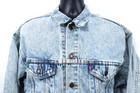 Vintage Levi   s Trucker Jacket 70507-0219 Men   s Large Denim Made In Usa 80s 90s