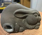 Vintage Cast Iron Rabbit Bunny Sprinkler Spigot Copper Finish Garden Decoration
