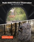 Hunting Blind Single Person Ground Blind Portable Camouflage Tent For Deer Turke