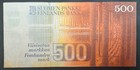 1986 Finland 500 Markkaa Signatures Alenius-h  m  l  inen P120 7   7026753046 