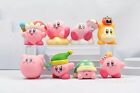 8 Pcs Set Anime 2 5  Kirby Pvc Action Figure Doll Collection Model Toys Gift