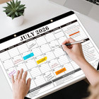 2026-2027 Desk   Wall Calendar 17 x12  18-month Planner Big Monthly Organizer