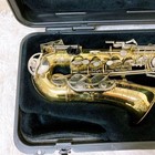 Selmer Bundy Ii Alto Saxophone Gold Used With Hard Case