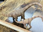 Schleich 2011 Brachiosaurus Dinosaur Model With Smaller Exact Lookalike Copy