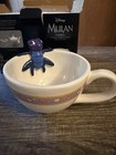 Disney Mulan Cri-kee Ceramic Sculpted Teacup 8 Oz Mug Vandor 56331
