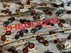 Pottery Barn Kids Mackenzie Hot Wheels Monster Trucks    Nap Mat  Mono Theodore