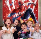 Spider-man Banner Photo Backdrop Birthday Party 7ft X 5ft New