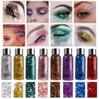 Body Glitter Gel Face Glitters Body Gel Sequins Liquid Eye Shadow Chunky Glitter
