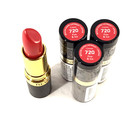 3x Revlon Super Lustrous Lipsticks-  720 Fire   Ice- W Vitamin E   Avocado Oil