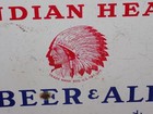 Vintage Iroquois Indian Head Beer And Ale Metal Tray