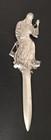 Pewter Silver Grim Reaper Skeleton Skull Gothic Dagger Sword Letter Opener D