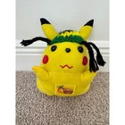 Jamaican Pikachu Plush Pokemon Cool Kidz Rasta Hat Dreadlocks Pokemon 9in