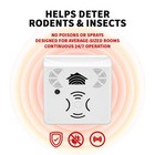 Riddex Sonic Plus Ultrasonic Pest Repeller Plugs In Extra Outlets Indoor Use -