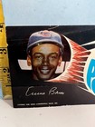 1969 Cub Power Dunkin  Donuts Ernie Banks Chicago Cubs Bumper Sticker