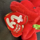 2 Ty Beanie Babies Rover Red Dog Plush Vintage 1996 Stuffed Animal W  Hang Tag