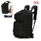 30l Outdoor Military Tactical Backpack Rucksack Camping Hiking Travel Bag Black