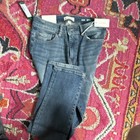 Warp weft Amsterdam Men   s Mid-rise Slim Fit Stretch Jeans Medium Wash Blue 32x36