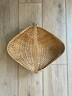 Vintage Primitive Buttocks Gathering Egg Basket