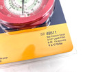 Yellow Jacket 49511 Red 3-1 2  Hi-side Liquid-filled Manifold Gauge