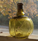 Hayward s Hand Fire Grnade Pat aug 8 1871 Citron Yellow Green Fire Extinguisher