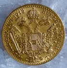 1915 One Ducat Austria Dutch Gold Coin 0 1106 Troy Oz Beautiful Coin Austrian