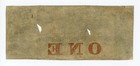1861  1 The Bank Of The State Of South Carolina - Charleston South Carolina Note