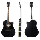 Thinline Cutaway Acoustic Electric Guitar With Gig Bag - Right Handed