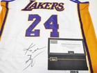 Kobe Bryant Autographed Jersey Panini Certificate Los Angeles Lakers