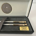 Sheaffer  Targa 1001xg Ballpoint    9mm  Mechanical Pencil Stainless W gold Trim