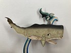 Whale Sky Hook Metal Balance Toy Teeter Totter Nautical Rocker Folk Art Skyhook