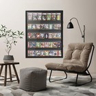 40 Large Baseball Card Display Case Graded Sports Card Display Frame Trading