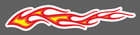 Flames Vinyl Decal Car Truck Suv Cell Phone Laptop Flames Sticker Flame Decal